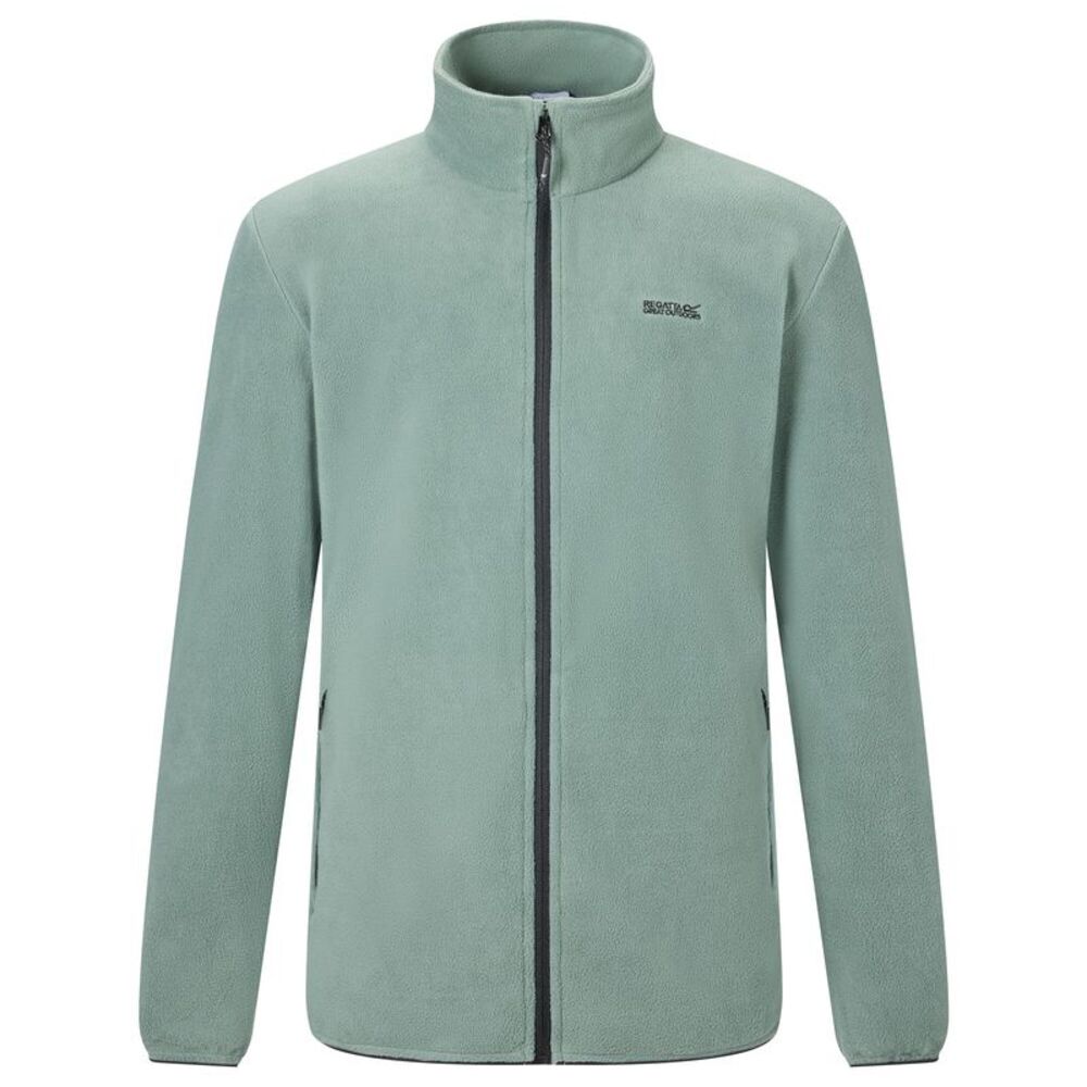 Regatta Mens Harrow Full Zip Fleece Jacket / Dark Forest Green